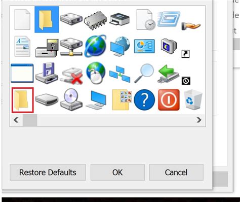 Changing Default Folder Icon For All Folders On Windows 10 Microsoft