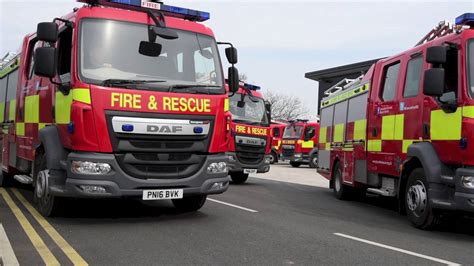 Daf Trucks Uk Lancashire Fire And Rescue Service Choose Daf Lf Youtube