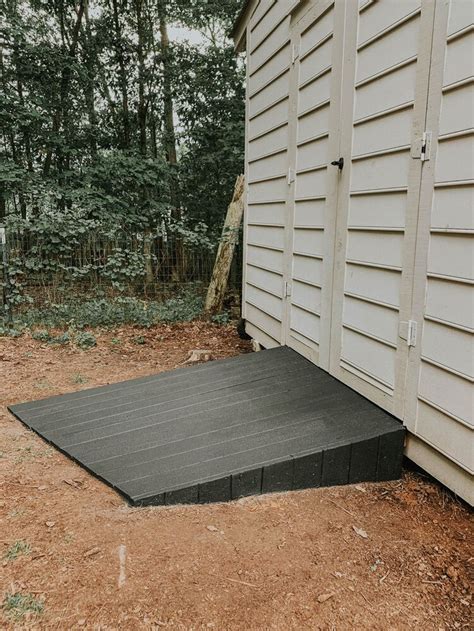 Diy Wood Shed Ramp 2021 Do Yourself Ideas
