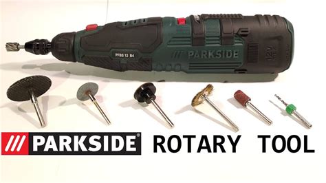 Parkside Cordless Rotary Tool Dremel Pfbs 12 B4 Youtube