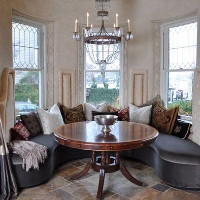This unfitted kitchen was designed by johnny grey for smallbone back in the 1980s. Built In Sofa Design, Pictures, Remodel, Decor and Ideas - page 11 | Elegant dinning room, House ...