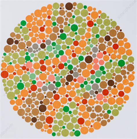 Color Vision Test Chart