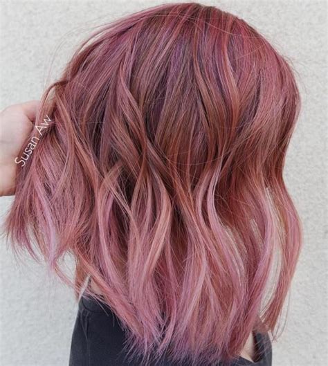 Soft pink highlights for blonde hair. 40 Pink Hairstyles as the Inspiration to Try Pink Hair ...