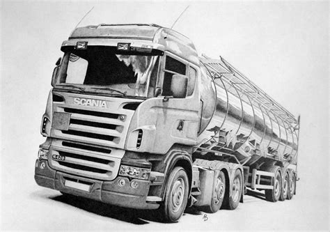 Kleurplaten Scania Trucks • Kidkleurplaat.nl