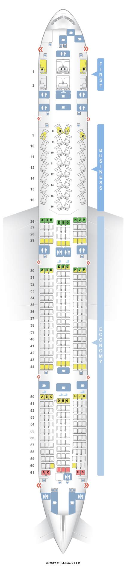Seatguru Seat Map Turkish Airlines Boeing Er W V