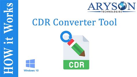 CorelDRAW CDR File Converter Software To Convert CDR Files To Document