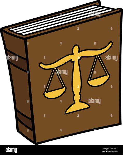 Law Book An Illustration Of A Law Book Stock Vector Image And Art Alamy
