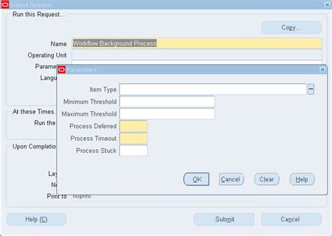 Oracle Scm Functional Guide Oracle Apps Workflow Background Process