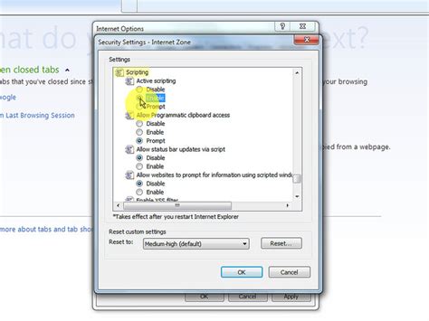 How To Enable Javascript In Internet Explorer