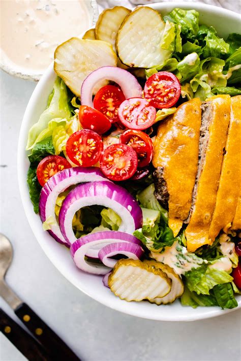 Cheeseburger Salad with Special Sauce