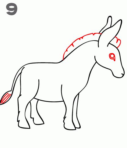Maybe you would like to learn more about one of these? How To Draw a Donkey - Step-by-Step
