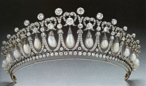Marie Poutines Jewels And Royals Impressive Pearl And Diamond Diadems