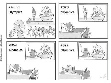 Prologue Happy Human Olympics — Evil Ai Cartoons