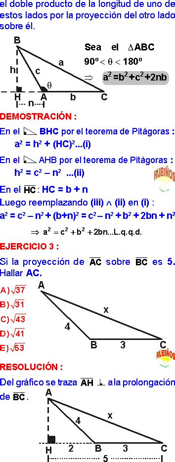 Teorema De Pitagoras Ejemplos Resueltos Cubo