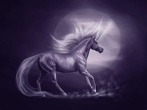 Unicorn Horse Magical Animal Moon X Wallpaper 1855x1390 172484