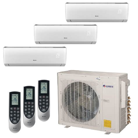 The mrcool diy mini split installation manual follows step by step procedures for each stage of the installation. GREE Multi-21 Zone 36,000 BTU 3.0 Ton Ductless Mini Split ...