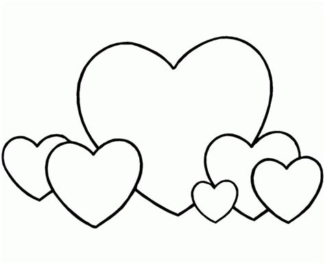Printable Heart Pictures For Kids