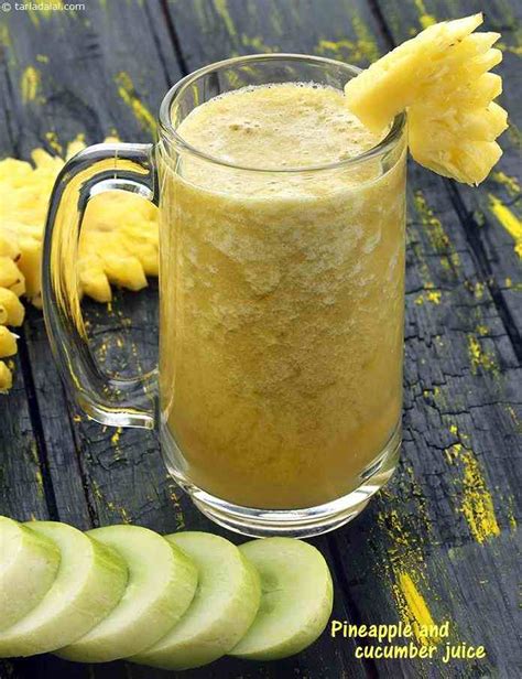 Fresh Complexion Express Pineapple And Cucumber Juice Recipe Healthy