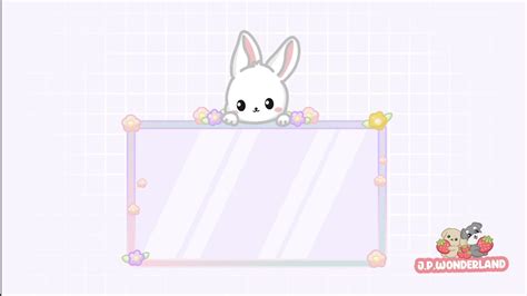 Animated Bunny Twitch Webcam Youtube