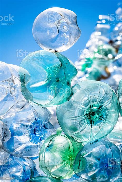Empty Plastic Bottles Stock Photo Download Image Now Blue Bottle