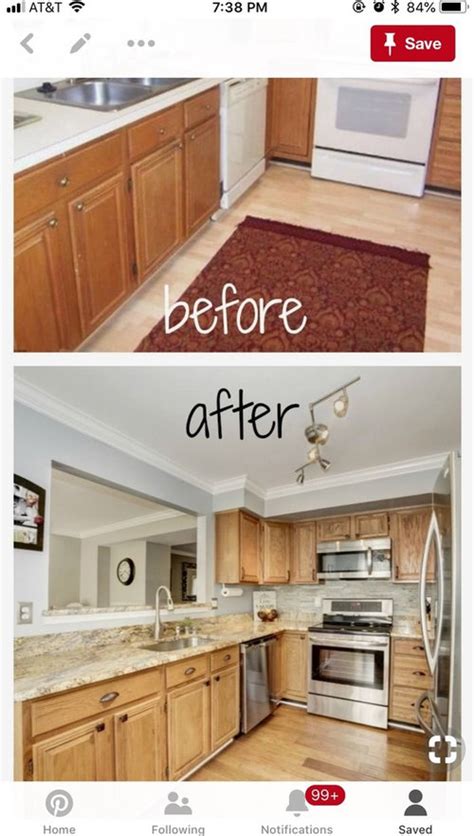 Cabinets looking outdated but don't want to paint them. Updating oak kitchen cabinets