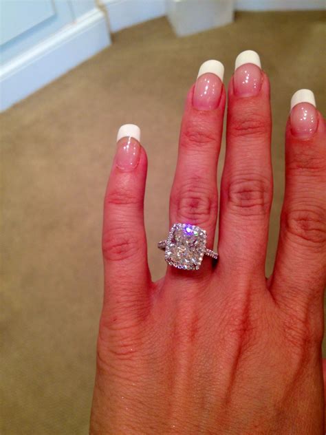 Beautiful Work 5 Ct Diamond Engagement Ring Emerald Cut With Baguettes