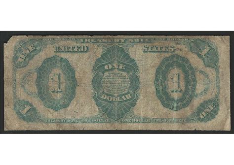 1891 1 Treasury Coin Note