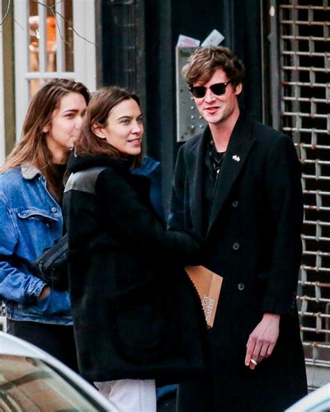 Alexa Chung And Matt Hitt Out And About In Nyc Alexa Chung
