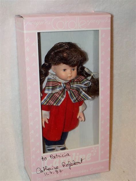 6 Vinyl Doll By Corolle In Box Signed By Creator Catherine Refabert 1987 Ebay