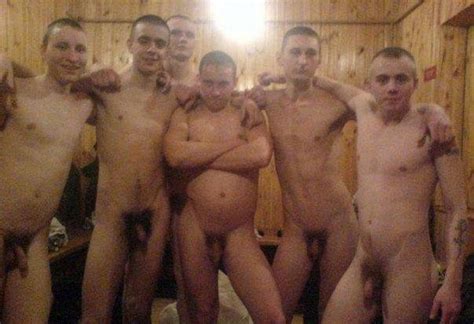Naked Military Locker Room