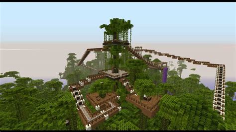 The color scheme and brick selection fits perfectly with minecraft's interpretation of a jungle, but it does take some thinking to know which blocks to use in the actual game if you were to try building this set in minecraft (i've tried xd). Minecraft 1.2.5 Dschungel Baumhaus Free download [German ...