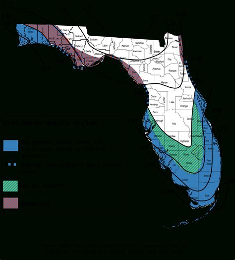Florida Hurricane Irma Dr 4337 Florida Wind Zone Map