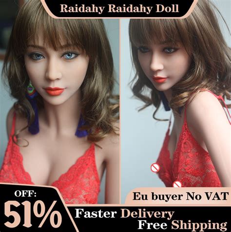 Raidahy 158cm Top Quality Real Silicone Sex Doll Lifelike Big Breast