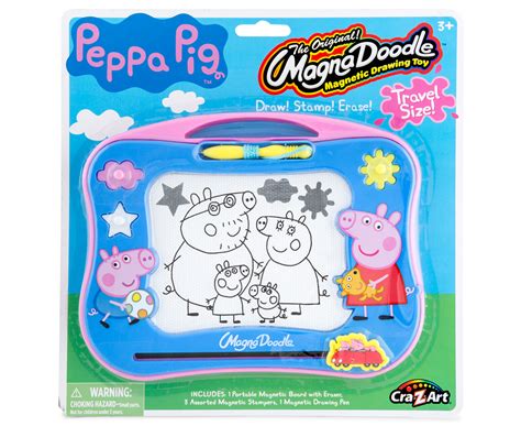 Cra Z Art Peppa Pig Travel Size Magna Doodle Drawing Toy Au