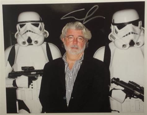 George Lucas Signed 8 X 10 Photograph The Authenticity