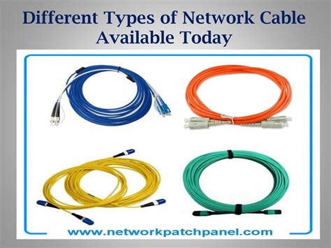 Different Types Of Network Cable Available Today By Networkpatchpanel
