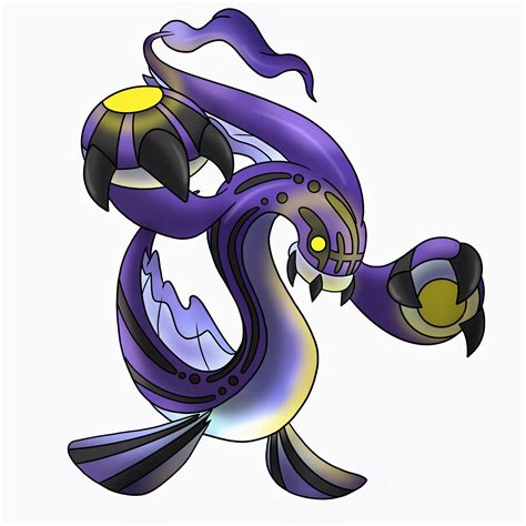 Decided To Do An Interesting Fusion With Chandelure X Eelektross Oc