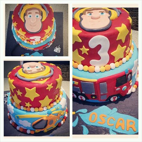 4,2 von 5 sternen 46. Fireman Sam cake - Lola Pola Designs | Feuerwehrmann sam ...