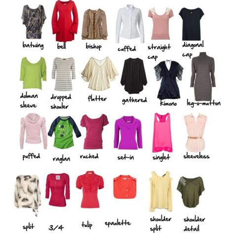 Image Result For Types Of Women Tops Fashion Infographic Fashion