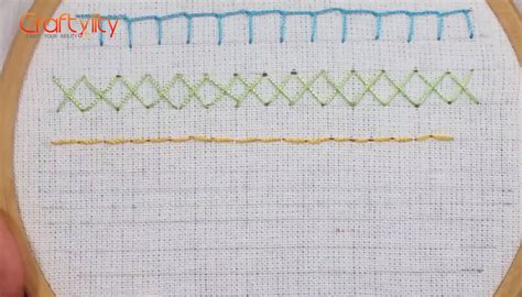 10 Basic Hand Embroidery Stitches For Beginners Craftylity
