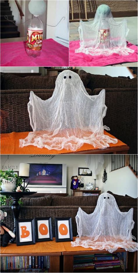 Make ghostly homemade halloween decorations with this video craft project from terri o. 51 Cheap & Easy To Make DIY Halloween Decorations Ideas