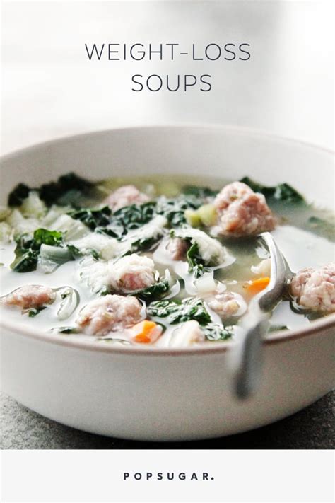 To celebrate national soup month, check out these 20 delicious recipes that can help you shed those extra if you prefer a variety in your diet, these soup recipes are loaded with delicious yet healthy for those on a weight loss journey, these soup recipes will hit the spot without deterring your progress. Weight-Loss Soups | POPSUGAR Fitness