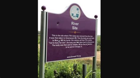 Emmett Till Memorial Hit With Bullets Again Just A Month After Being
