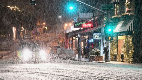 Storms Snow For California This Christmas