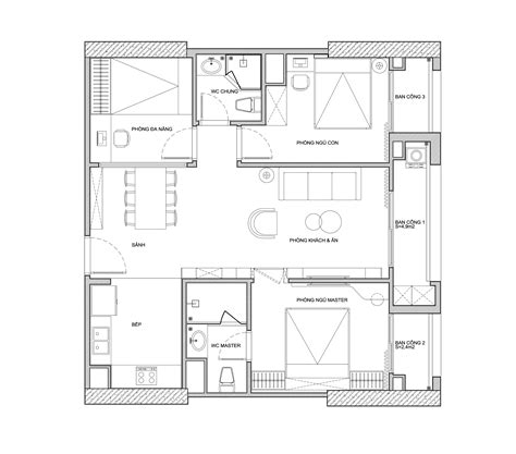 Three Amazing Modern Design Apartments More Than 90sqm With Layout