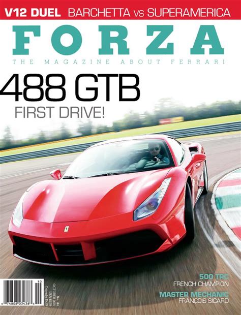 Issue 144 October 2015 Forza The Magazine About Ferrari