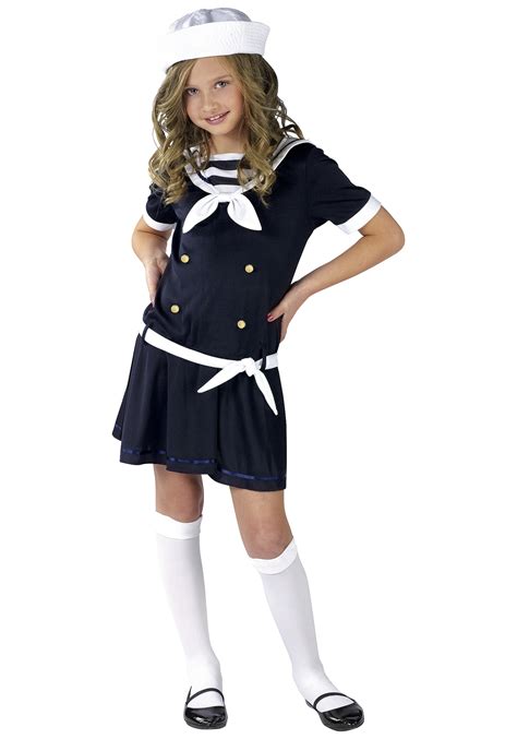 girls navy sailor sweetie costume girls sailor costume ideas