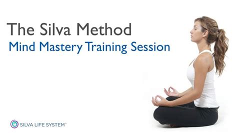 Silva Method Mind Mastery Training Session By Laura Silva Jose Silva Meditatie