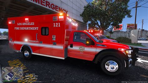 La Ambulance Texture Downcoldkiller Ford Rescue Gta 5 Mods