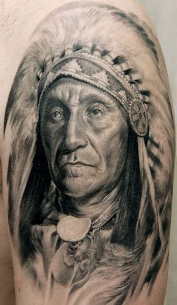 Indians Tattoo By Oleg Turyanskiy Post 4708 Indian Tattoo American